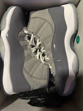 Jordan Air Jordan 11 Retro Boxed in Gray and Black